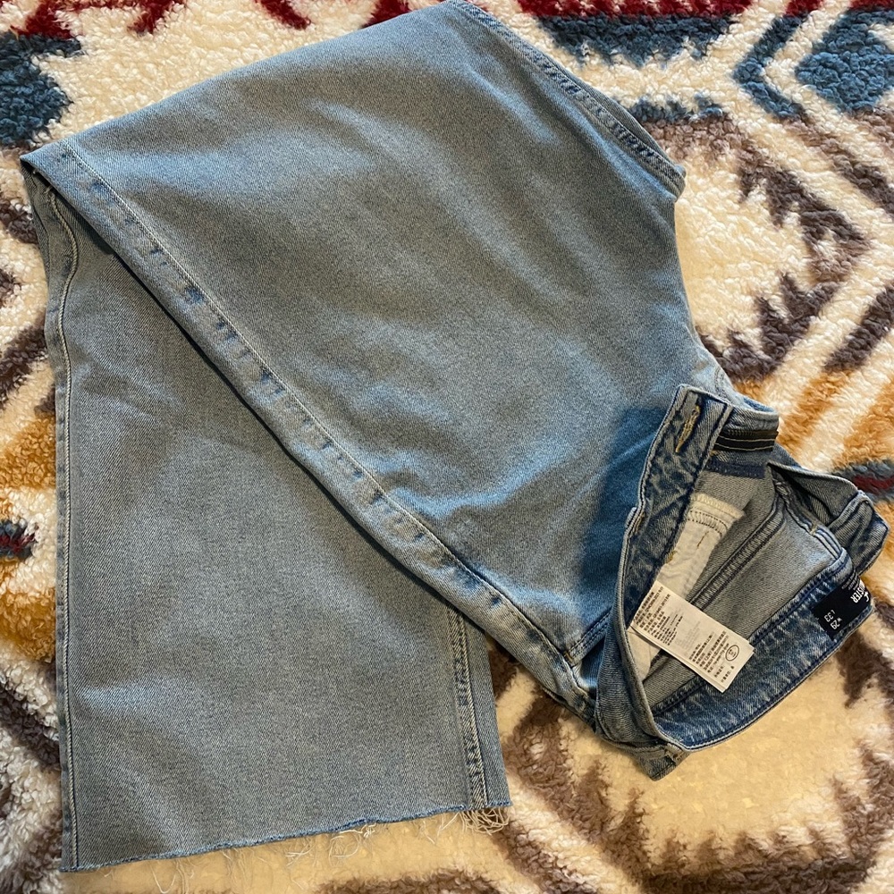 Hollister high rise baggy jeans